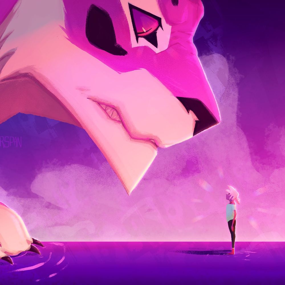 Retrowave Panda
