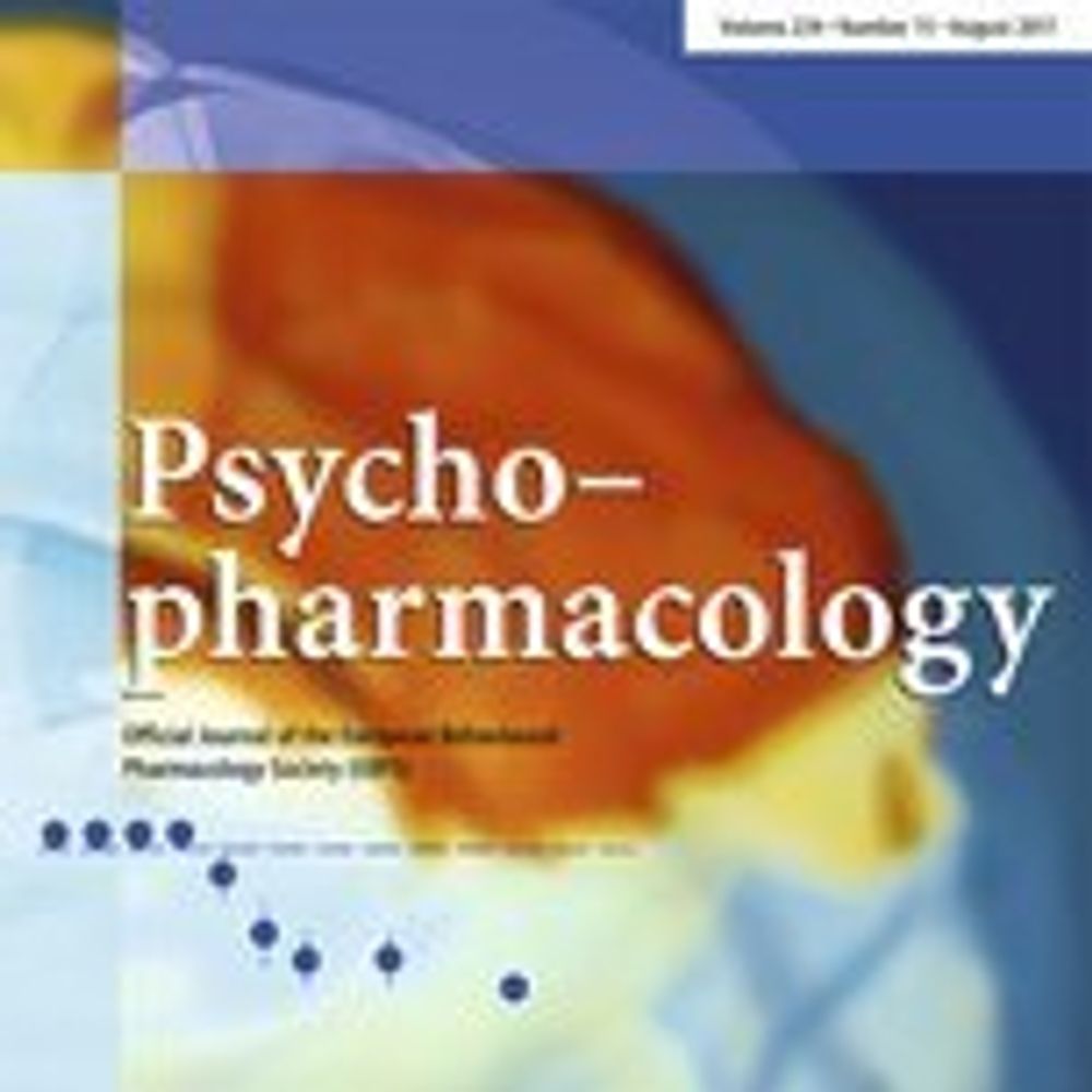 Psychopharmacology