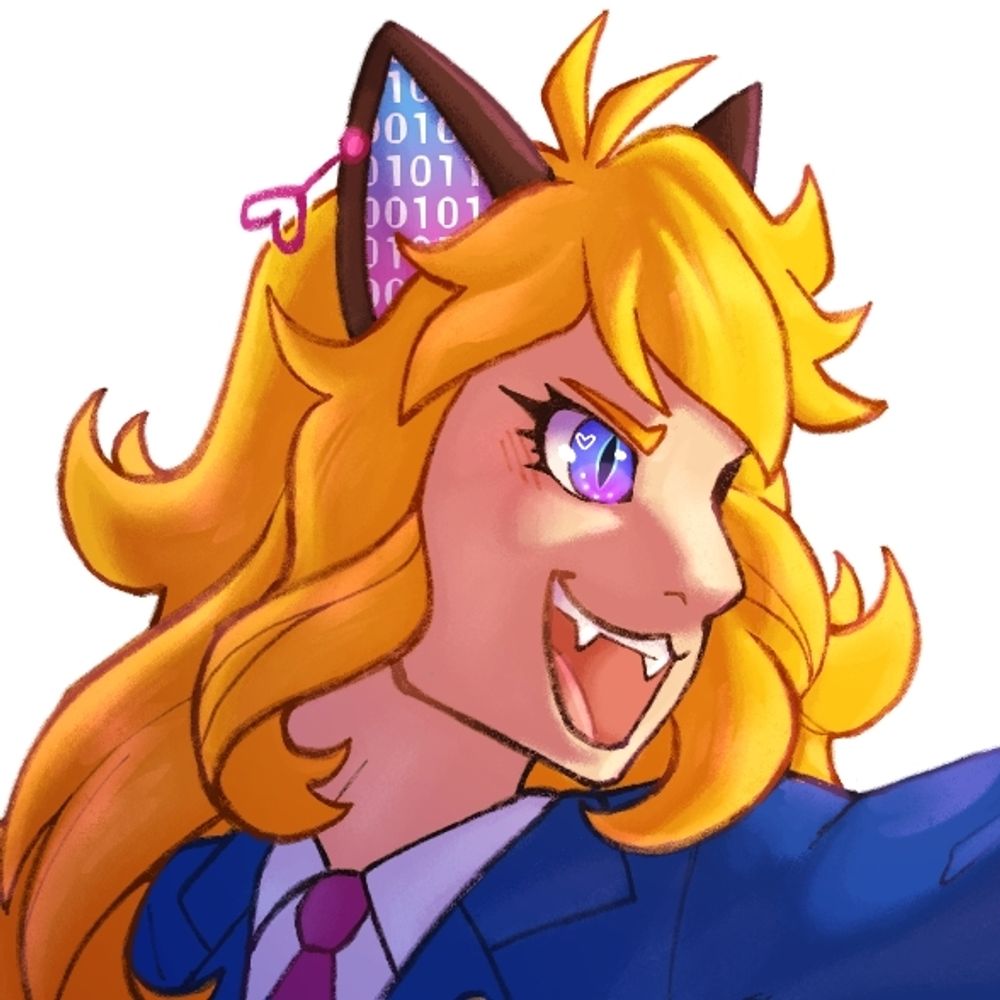 Kit Khat 💙🐱💖 Digital Catgirl ENVtuber