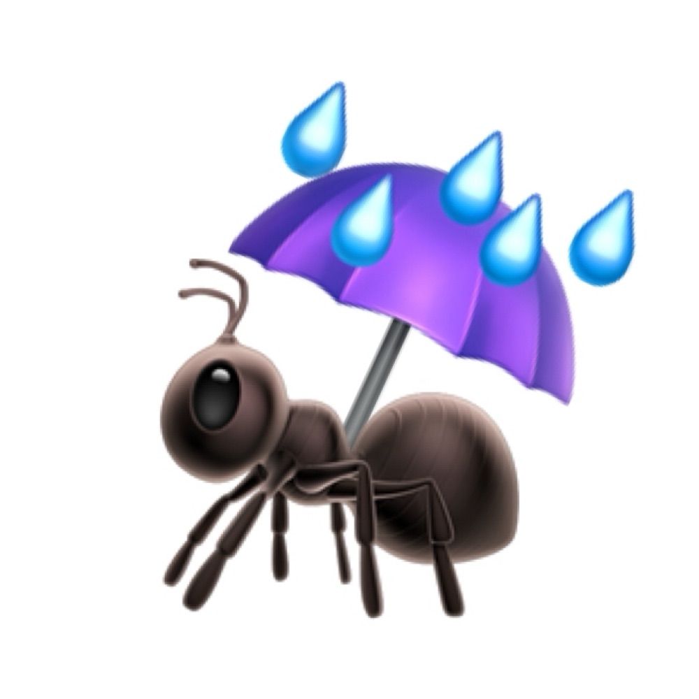 ❘❘❘ ☔️🐜