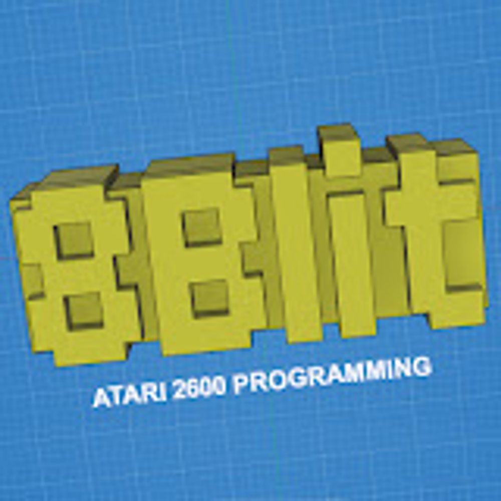 8Blit - ATARI 2600 Game Programming