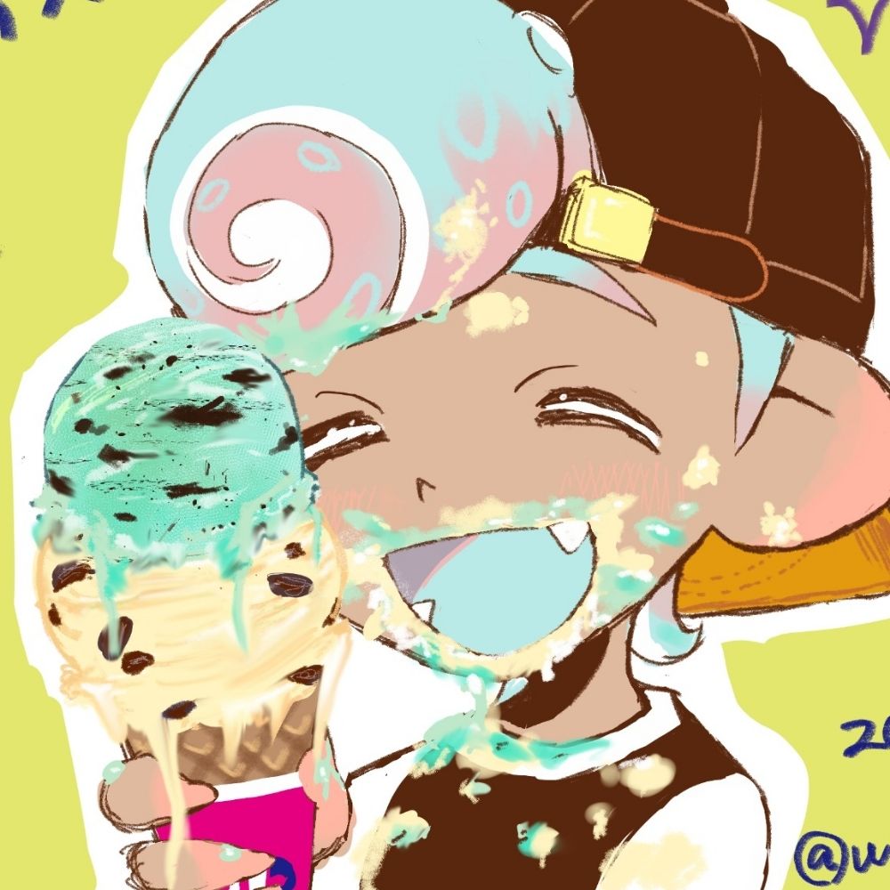 わさ＠家でお絵かきをしている
