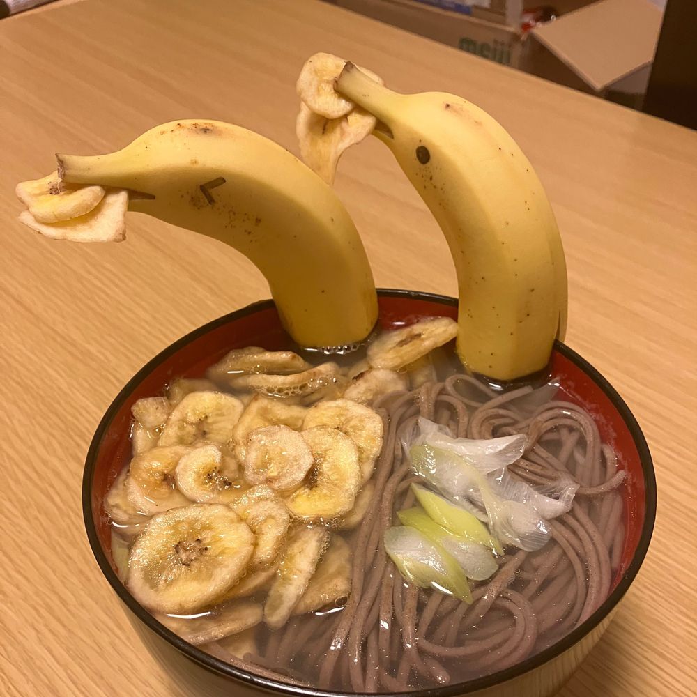 バナナ蕎麦おじさん