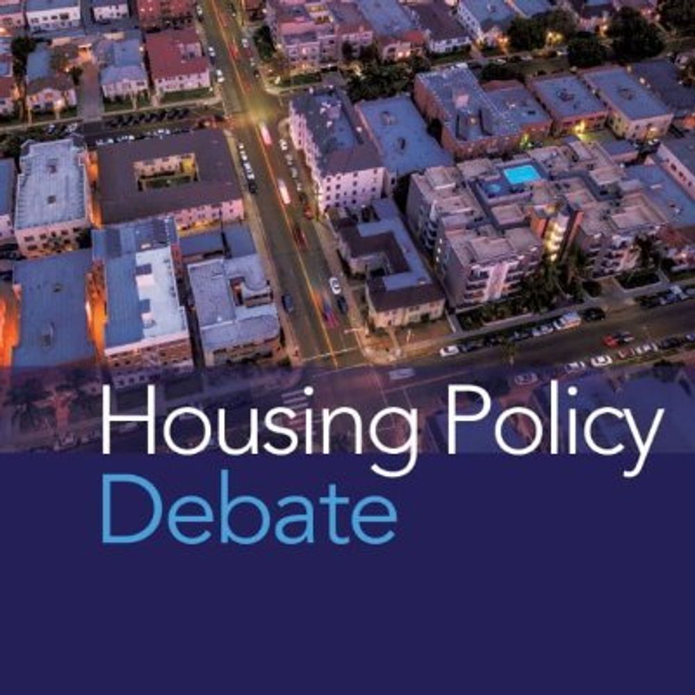 Housing Policy Debate