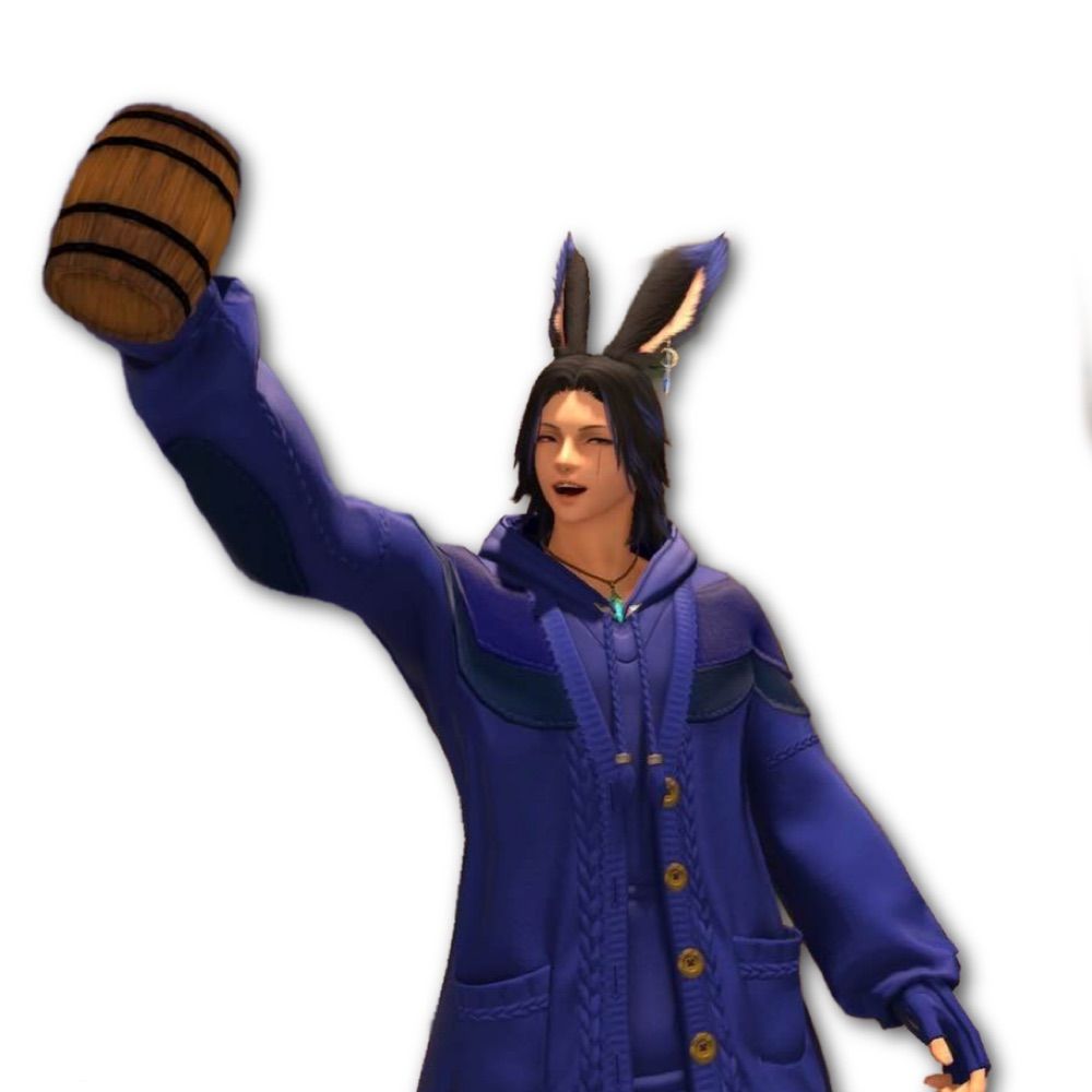 Blue Bun