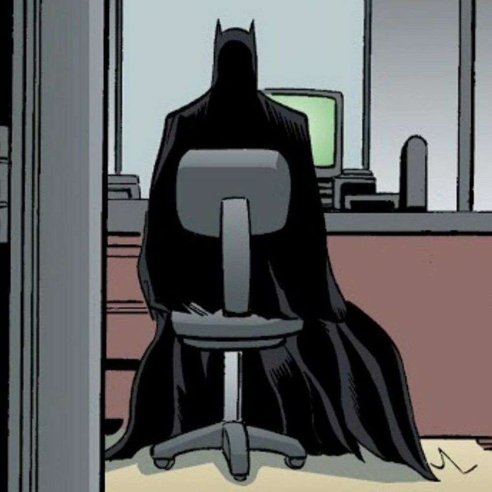 B de Batman (não Bia)