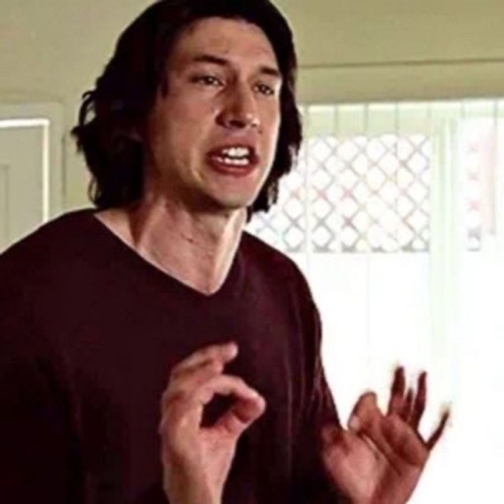 adam driver is a fridge