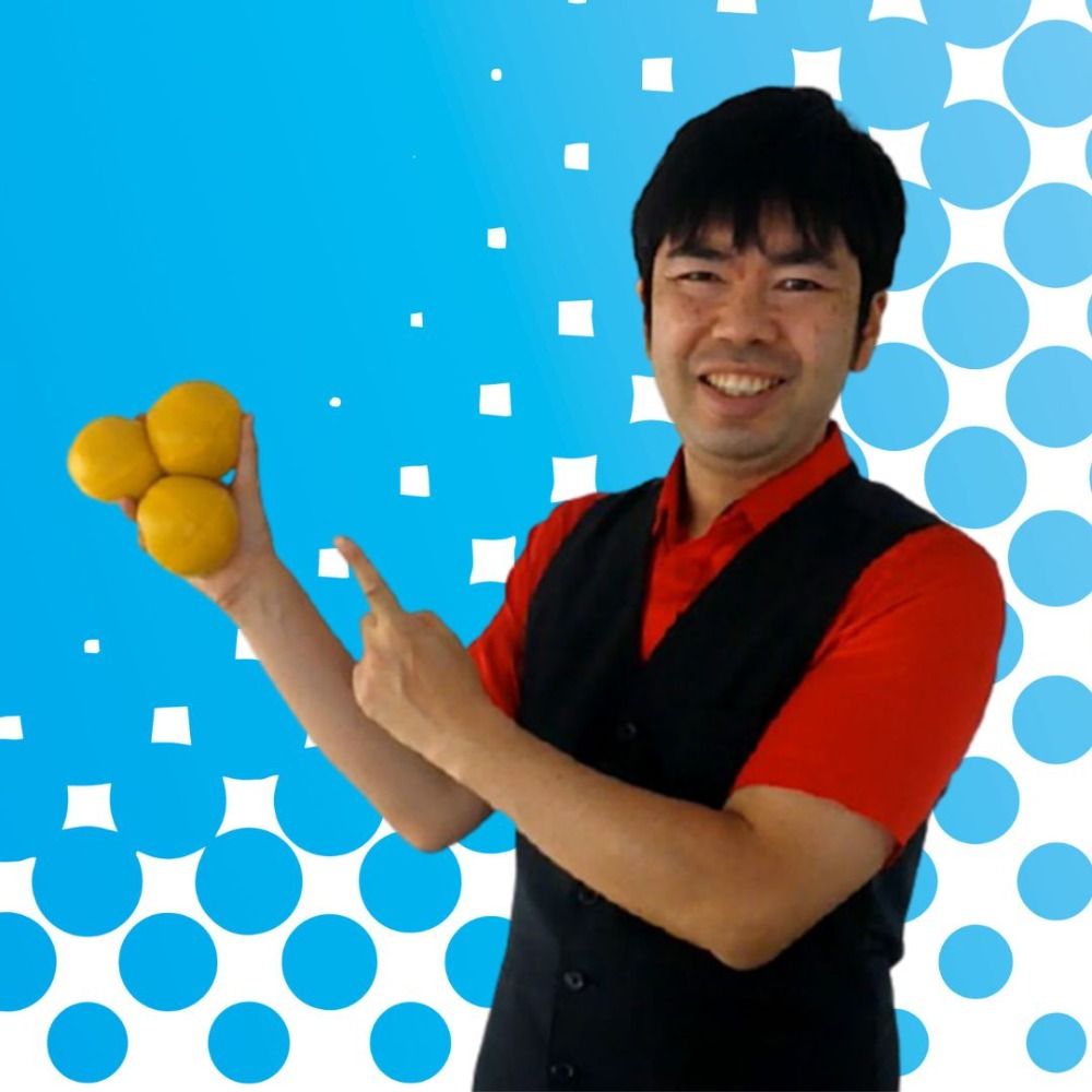 大道芸人たっきゅうさん（田久朋寛）