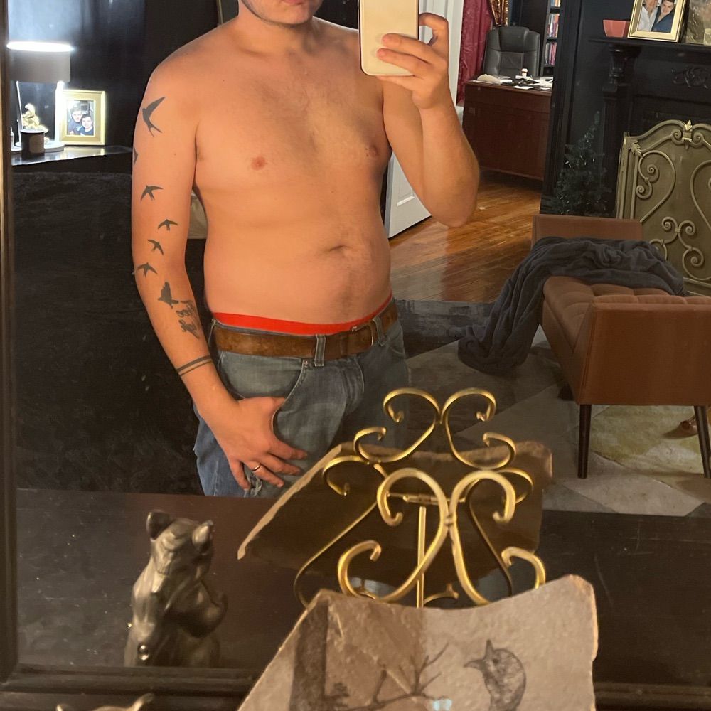 Horny and sexy man