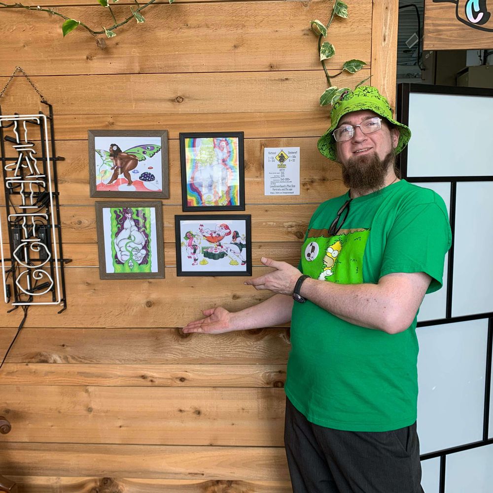 BBWArtist: Nick P. "LimeGreenSquid" Marton
