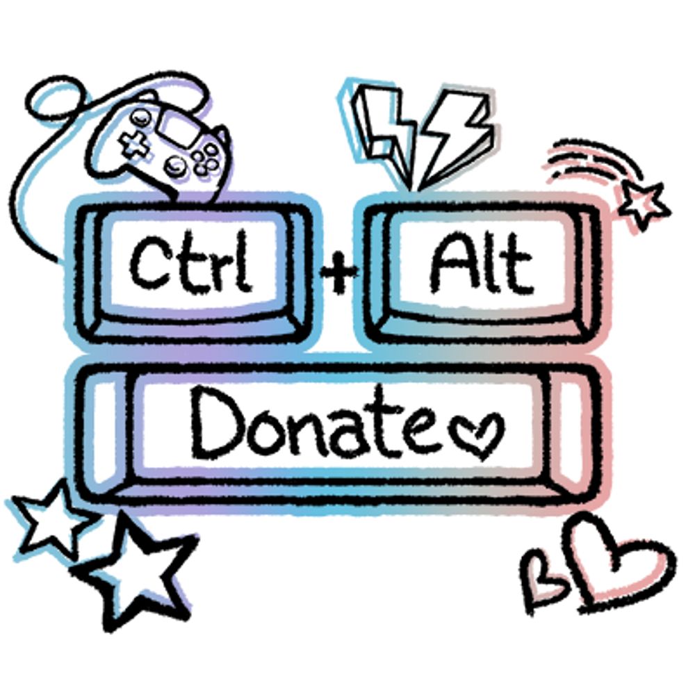 CTRL + ALT + DONATE