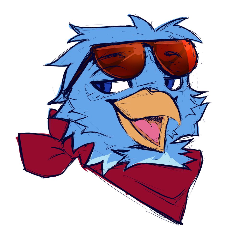 Skreech from Bluesky