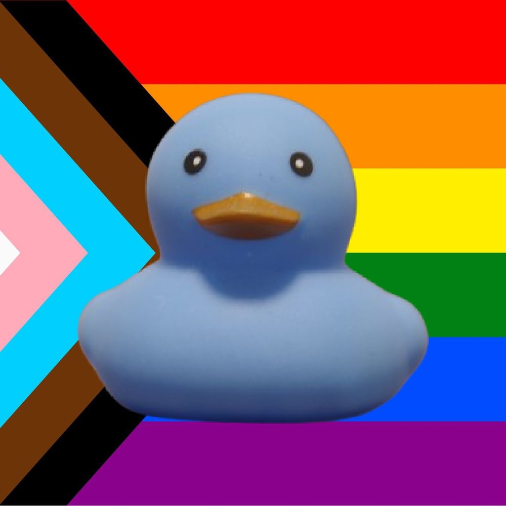A duck made out of rubber