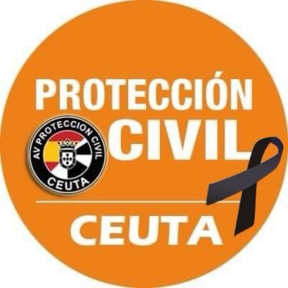 A  Voluntarios Protección Civil de Ceuta