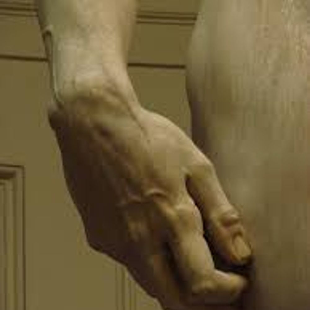 la mano de David