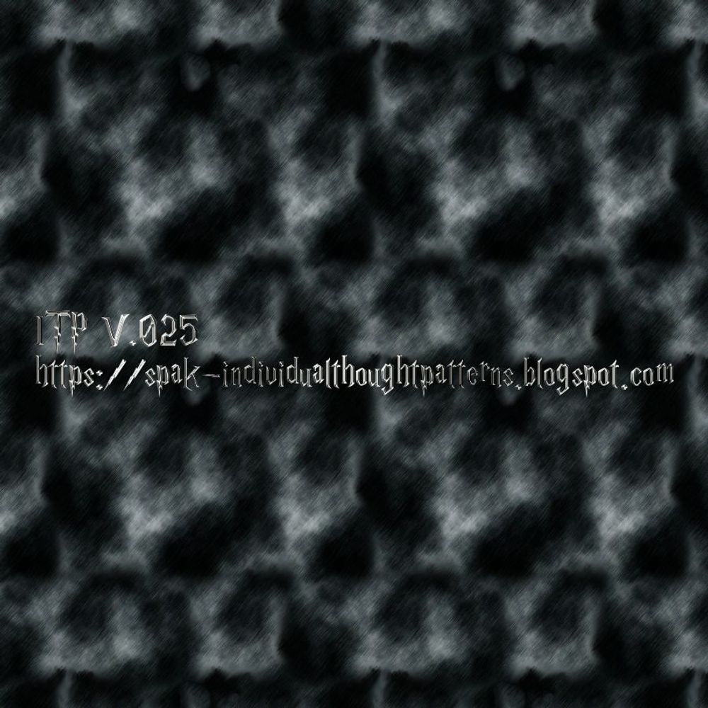 Individual Thought Patterns V.025