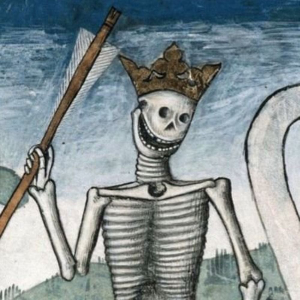 Anton grimly does his work