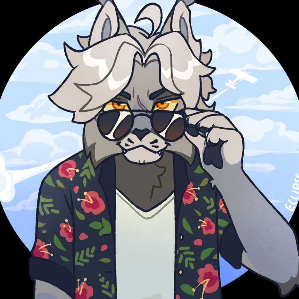 Charley the pilot lynx