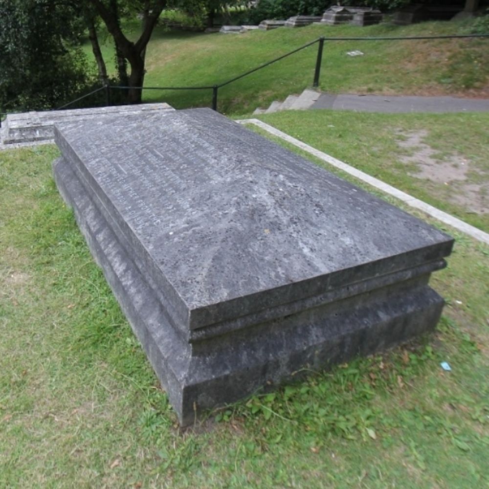 Mary Shelly's grave in Bournemouth
