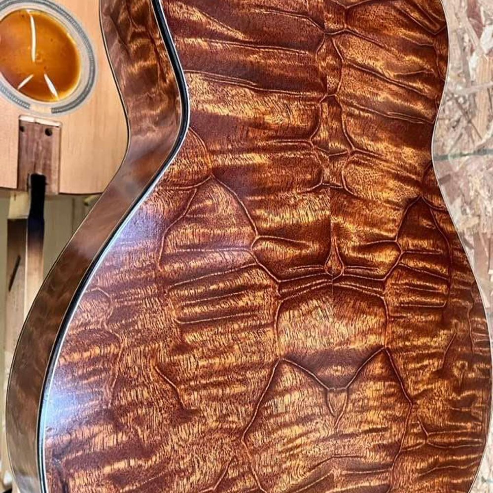 The Tree, Quilted Mahogany