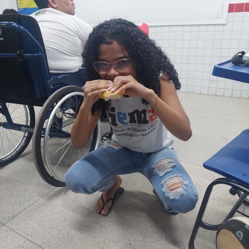 Preá de óculos 