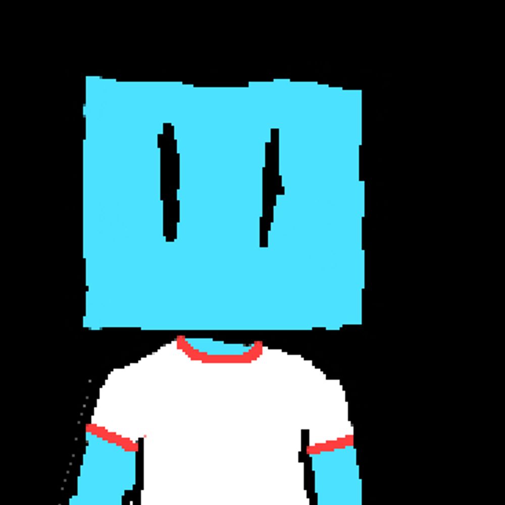 blue guy