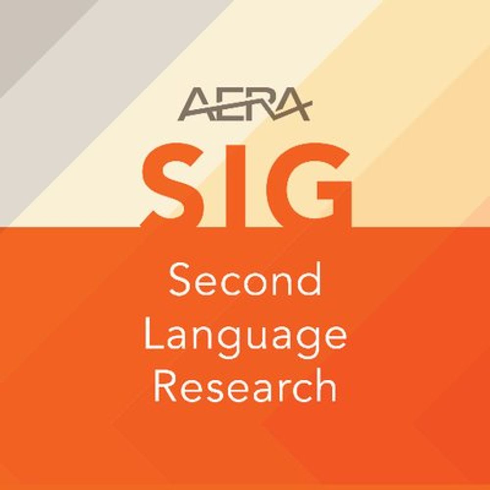 AERA Second Language Research SIG
