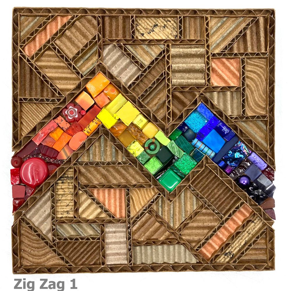 Corrugated Mosaic by Luci Lytle