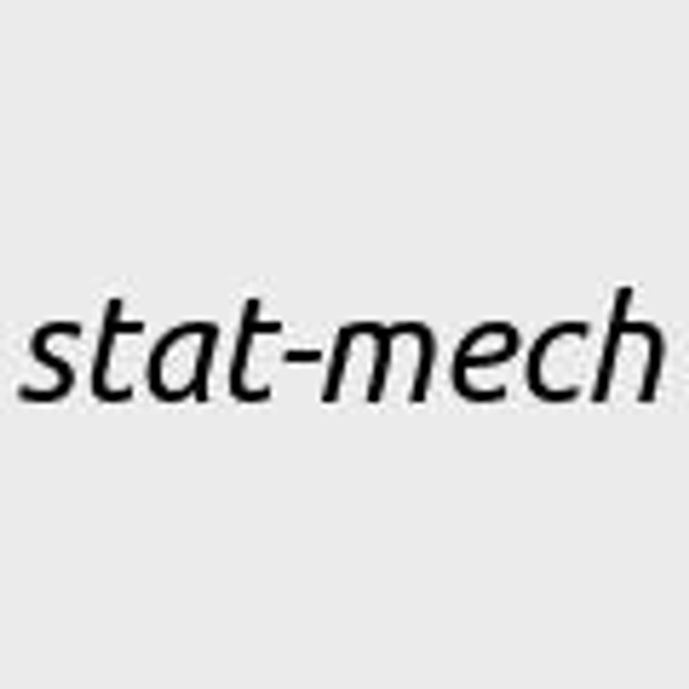 arXiv cond-mat.stat-mech Statistical Mechanics