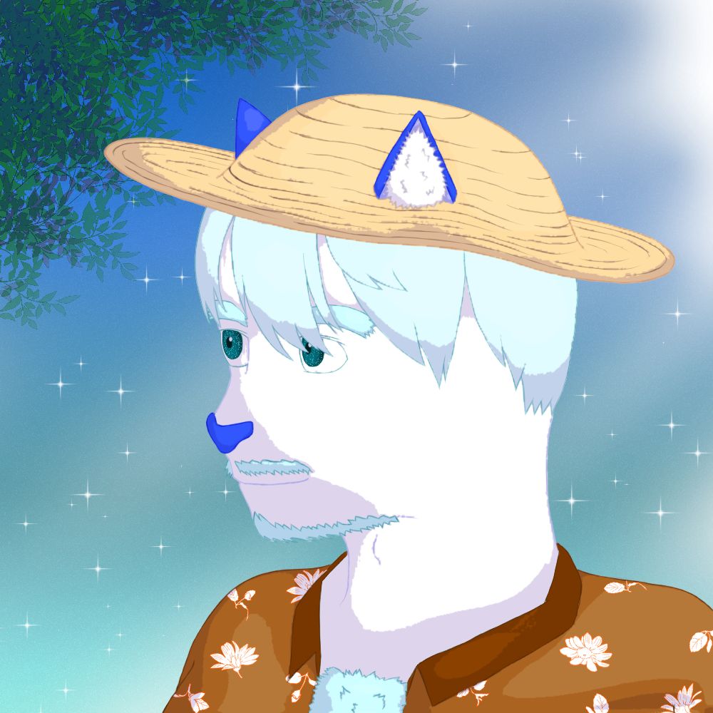 白青愛道（しろあおあいみち）「冬猫系Vtuber」