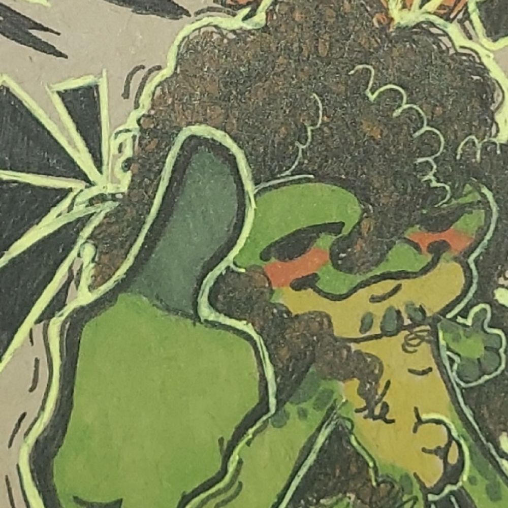 Dewey but at Night 🐸🌜