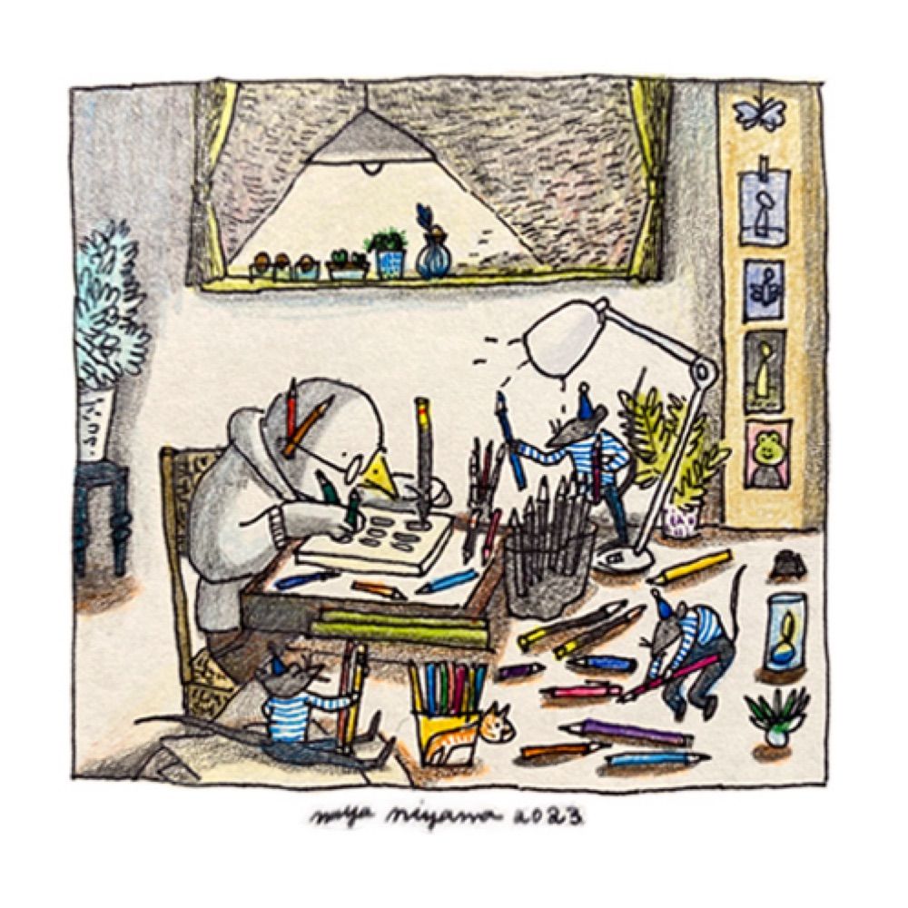 Maya Miyama Illustration