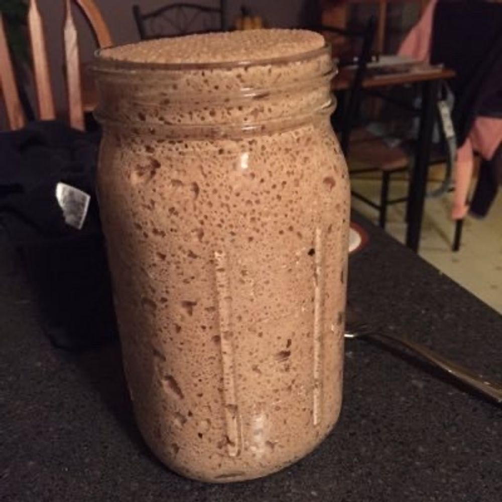 A jar of sourdough starter's avatar