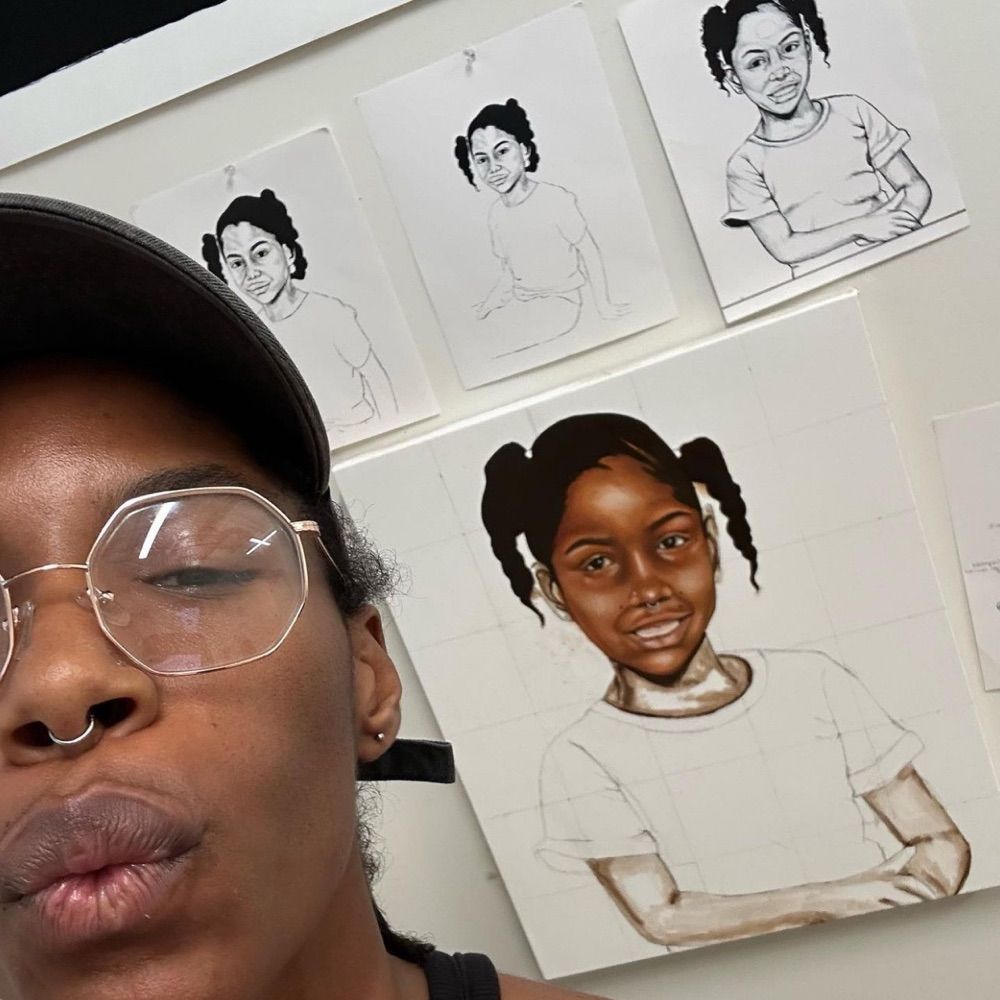 Crystal the Artist