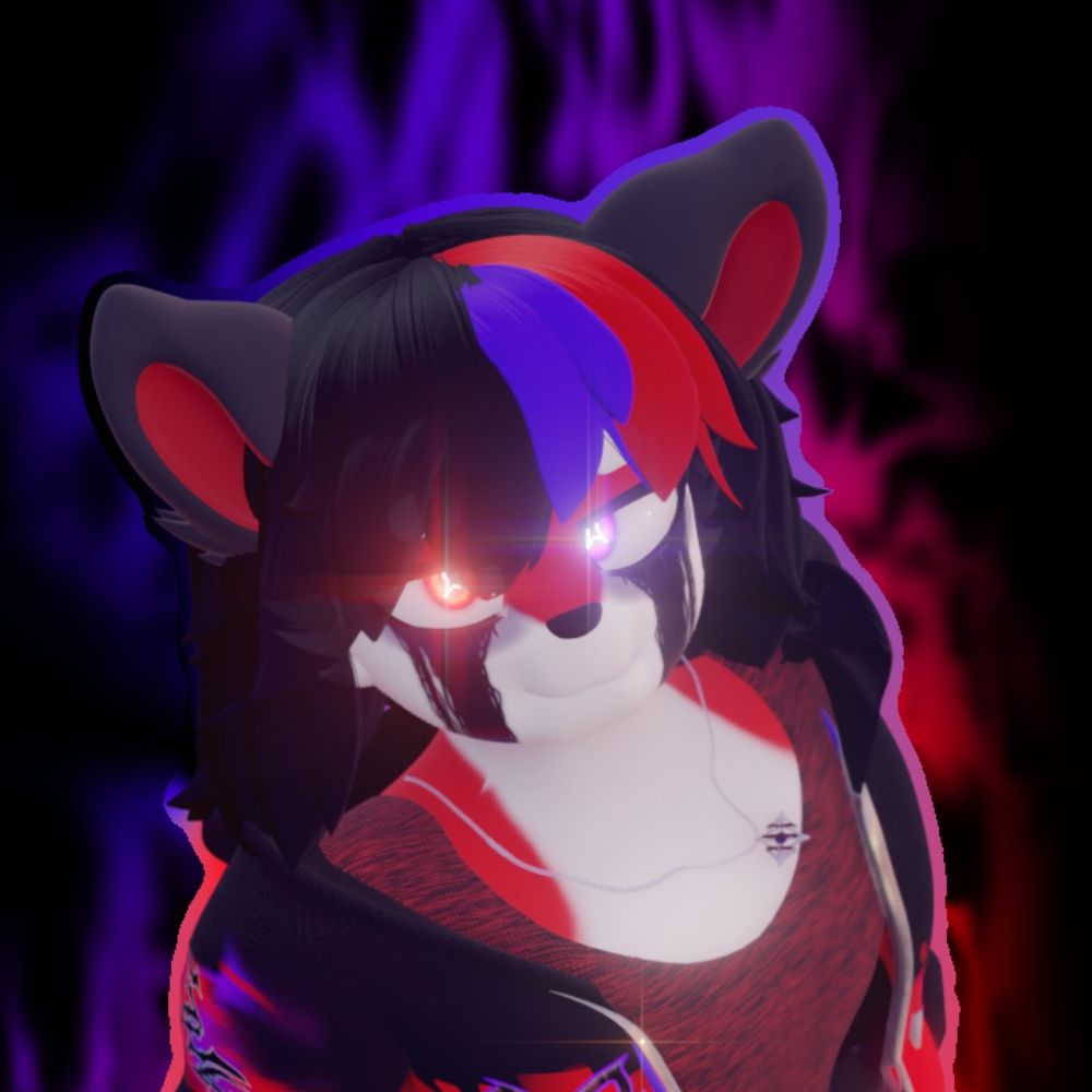 🔞𖤐THEHOODEDREDPANDA𖤐 🔞 (comms open)