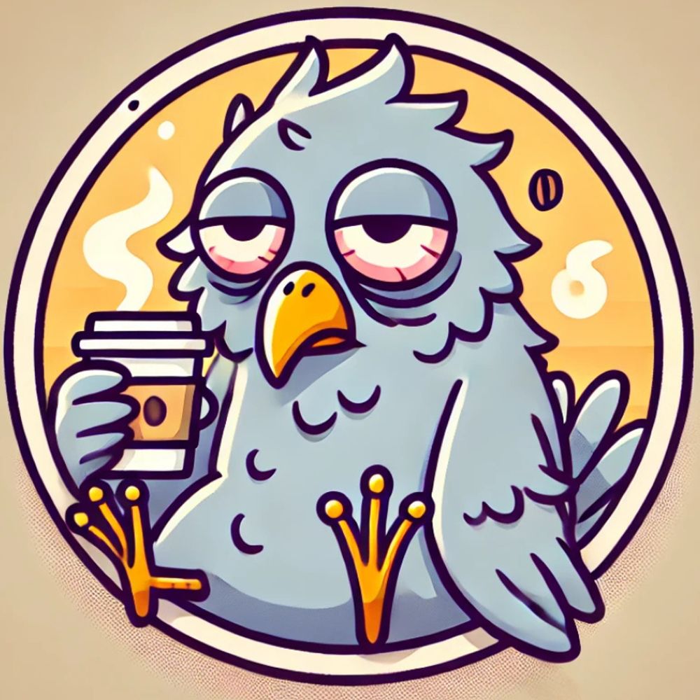 Permanently Exhausted Pigeon 💤
