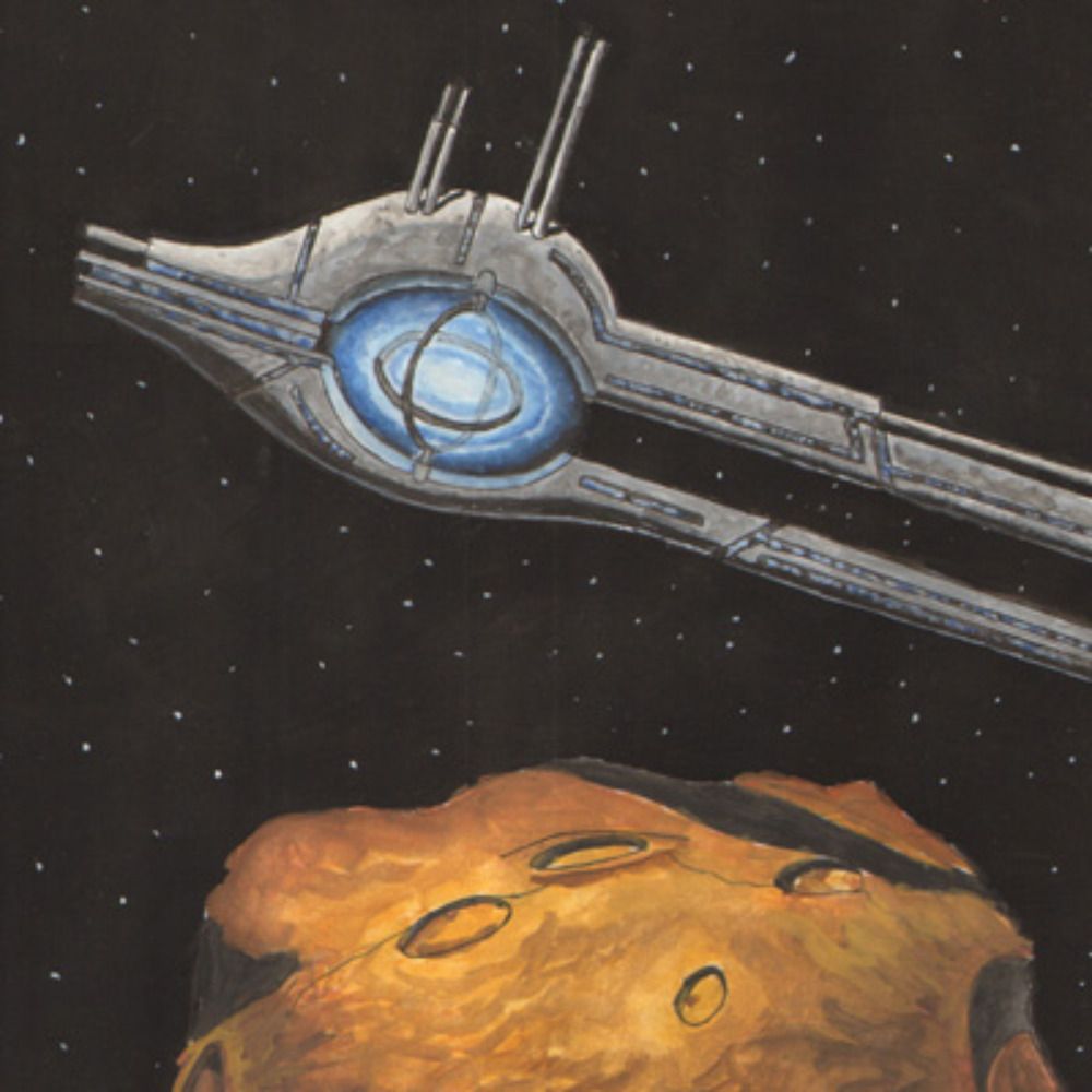 Neither a mass relay nor a brown dwarf