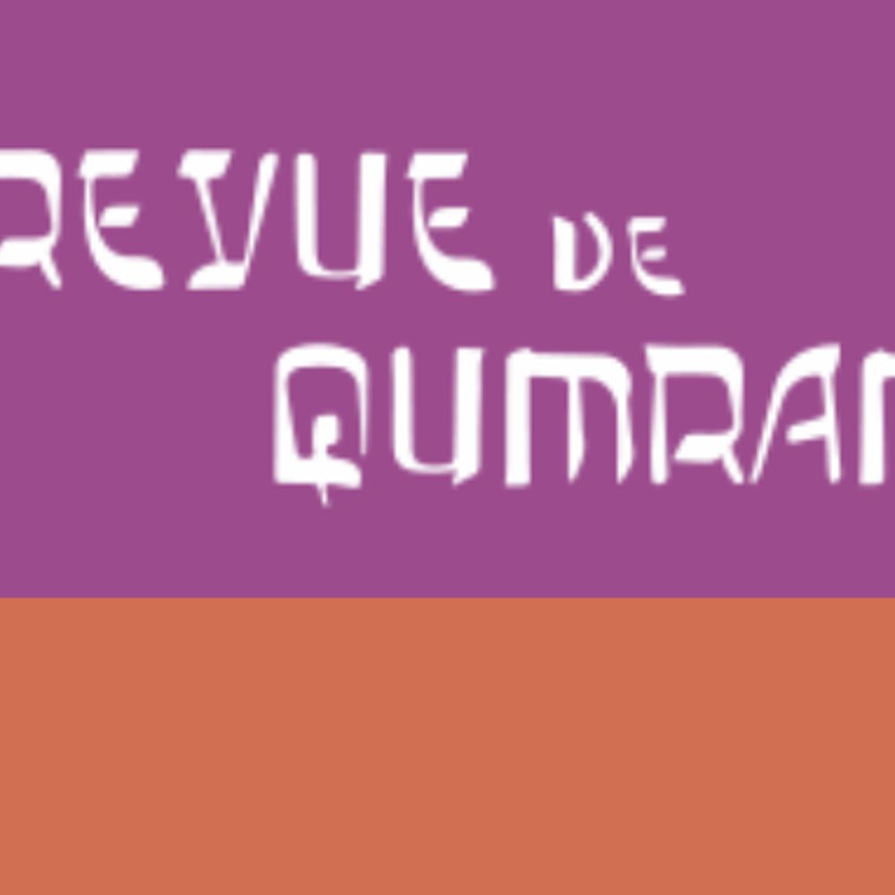 Profile picture revuedequmran.bsky.social