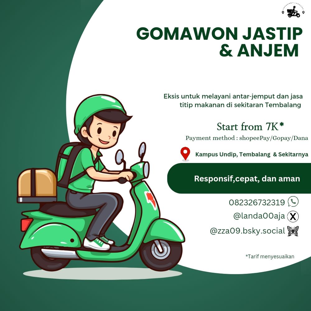 GOMAWON ANJEM & JASTIP 🏍️