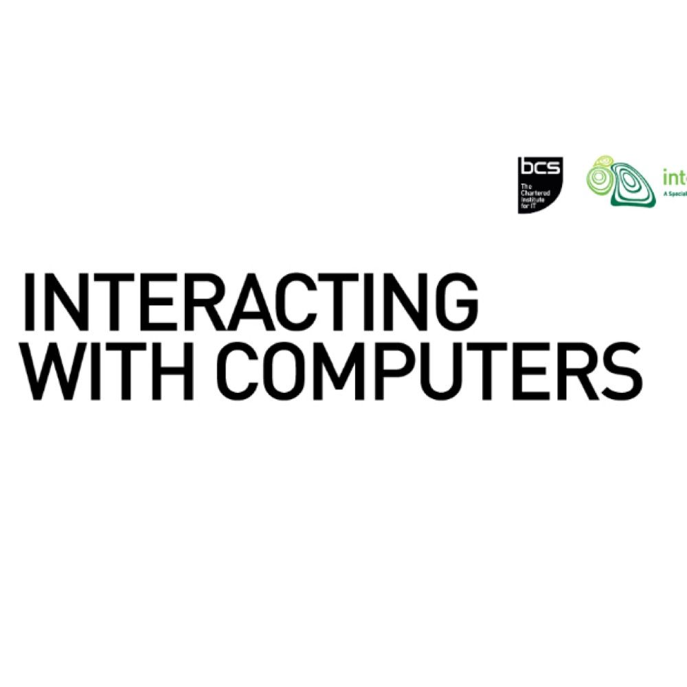 Interacting with Computers journal