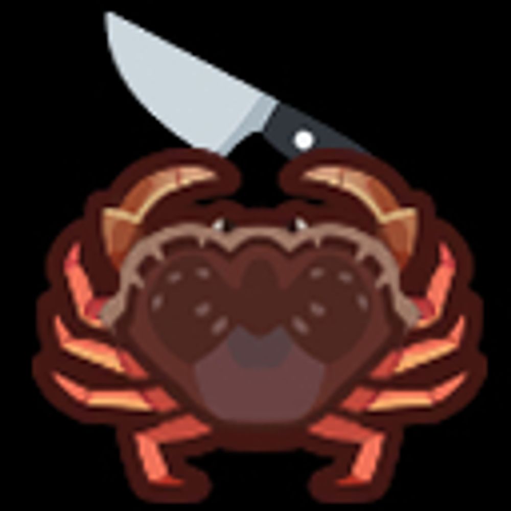 Crab With Knife 🎨🔪