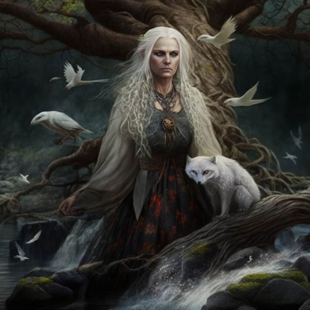 Cats&Gardenswoman