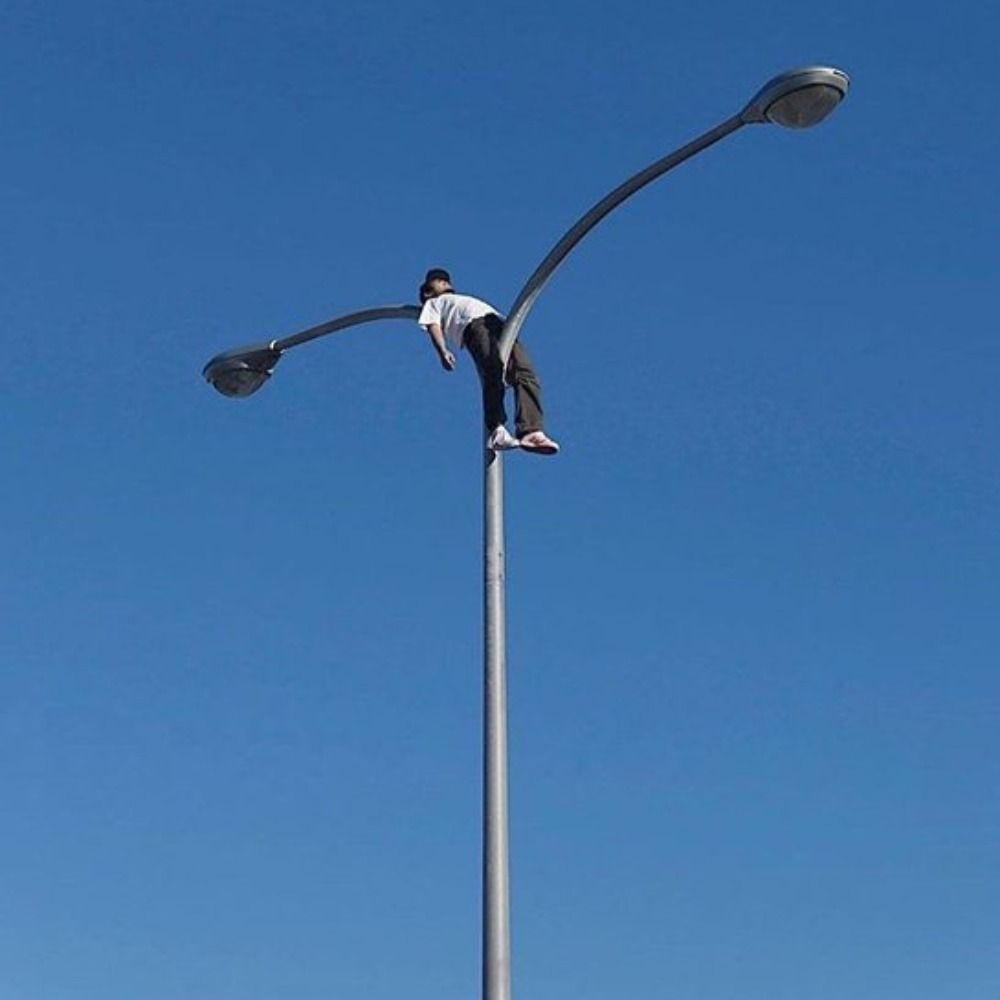横浜の青い空