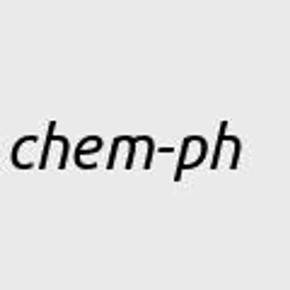 arXiv physics.chem-ph Chemical Physics