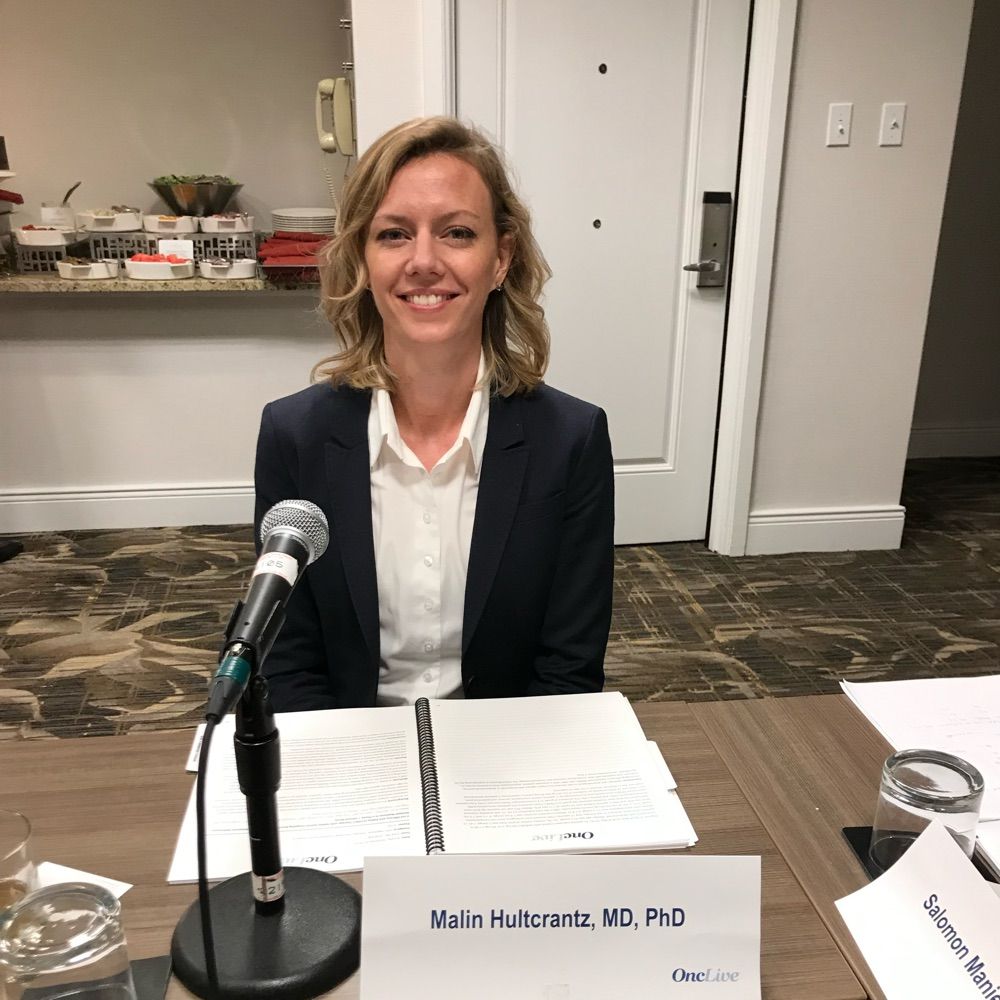 Malin Hultcrantz MD PhD
