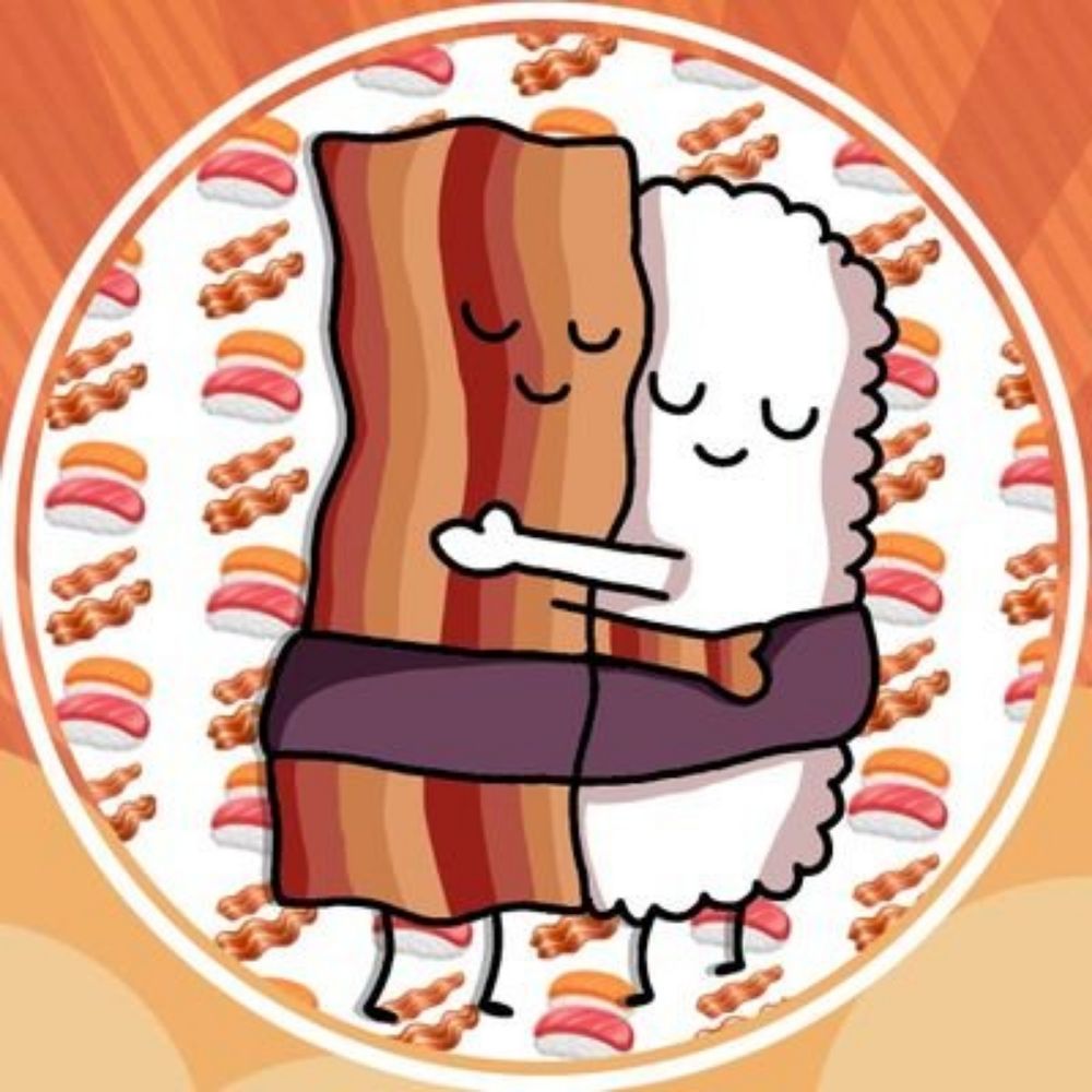 Sushi com Bacon 