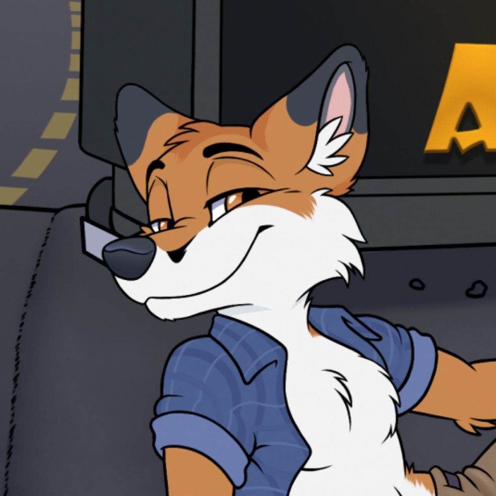 Fox at Night