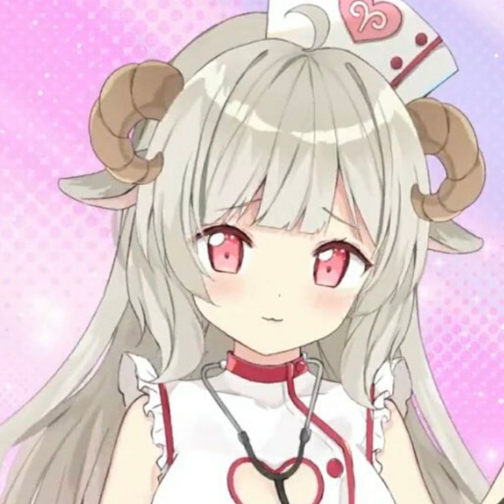 蘭夢寝めりぃ@癒しぴえぴえナース新人Vtuber🐑💉