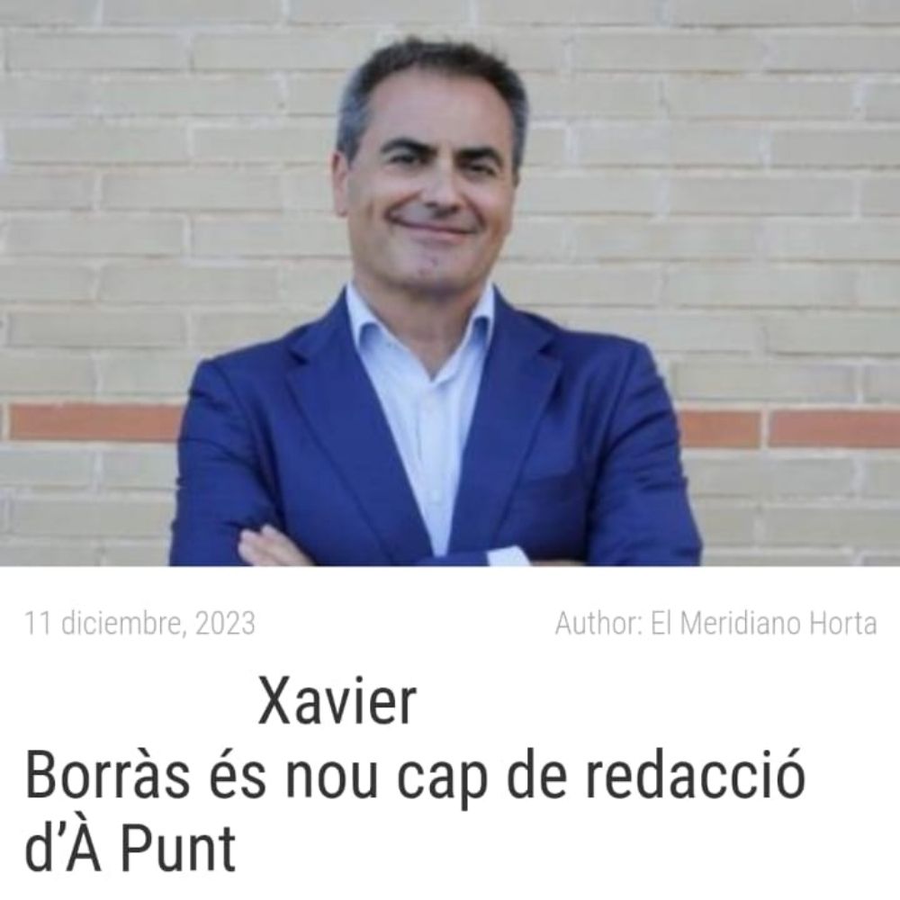 Xavier Borràs Almenar