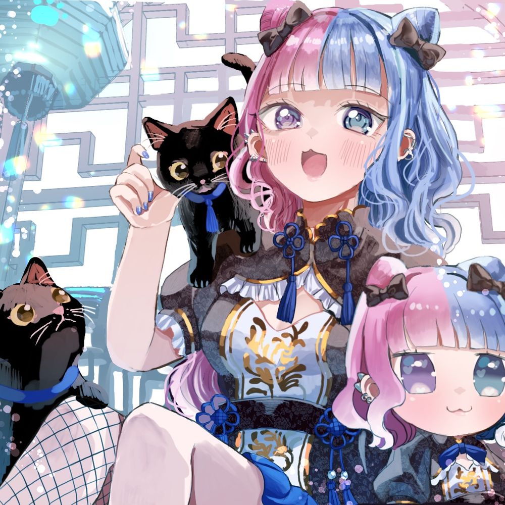 猫宮あいす🐈‍⬛🍨🍼@新人VTuber